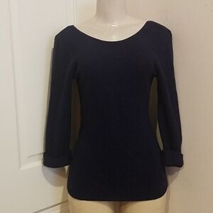 Sparkle & Fade Navy sweater sz XS